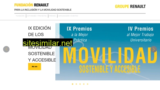 fundacionmovilidadsostenible.renault.es alternative sites
