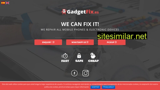 gadgetfix.es alternative sites