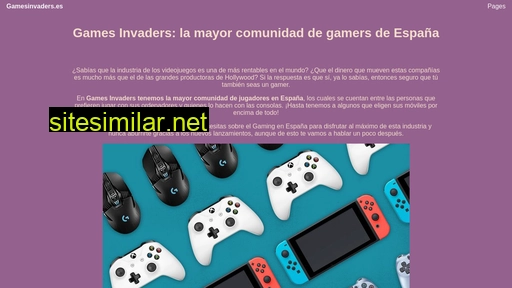 gamesinvaders.es alternative sites