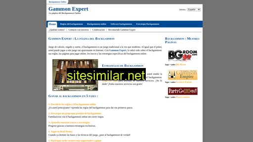 Gammon-expert similar sites