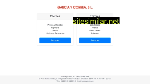 garciaycorrea.es alternative sites
