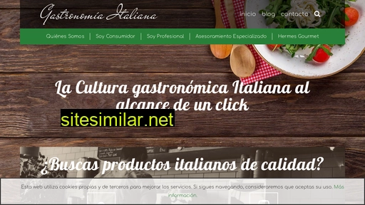 gastronomia-italiana.es alternative sites