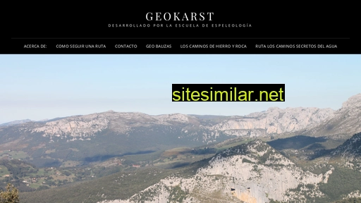 geokarst.es alternative sites