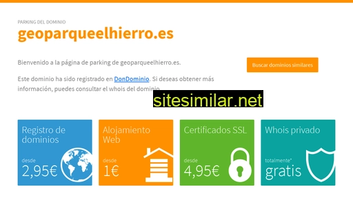 geoparqueelhierro.es alternative sites