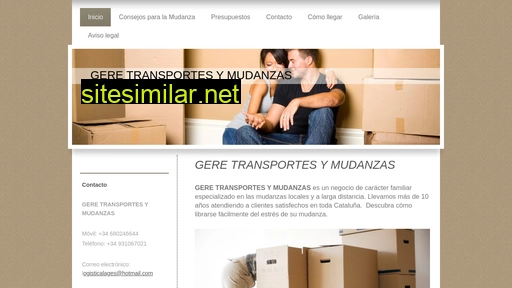 geretransportesymudanzas.es alternative sites