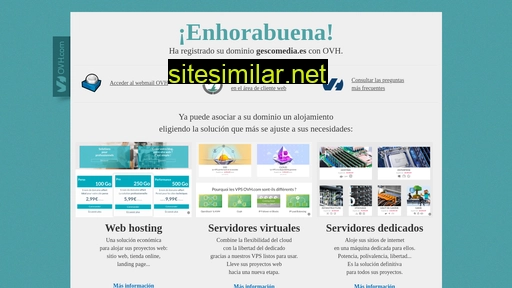 gescomedia.es alternative sites
