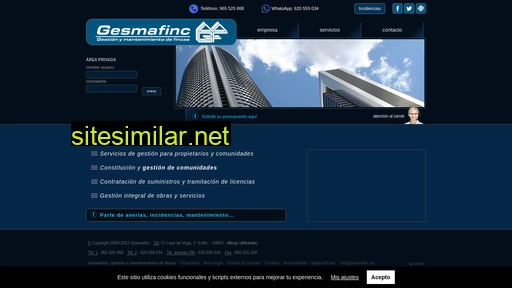 gesmafinc.es alternative sites