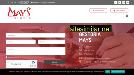 gestoriamays.es alternative sites