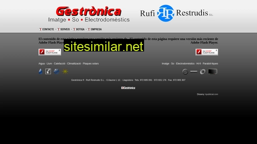 gestronica.es alternative sites