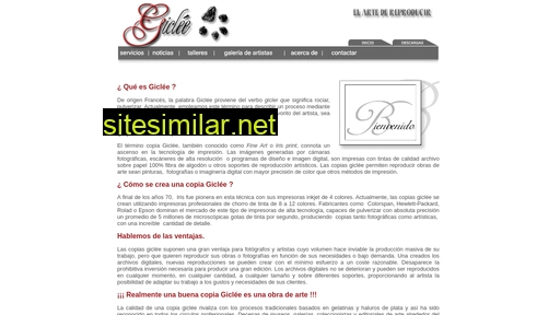 giclee.es alternative sites
