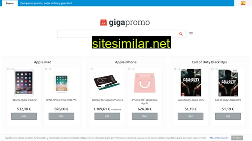 gigapromo.es alternative sites