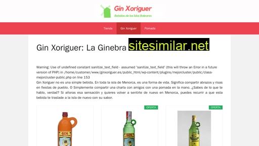 ginxoriguer.es alternative sites