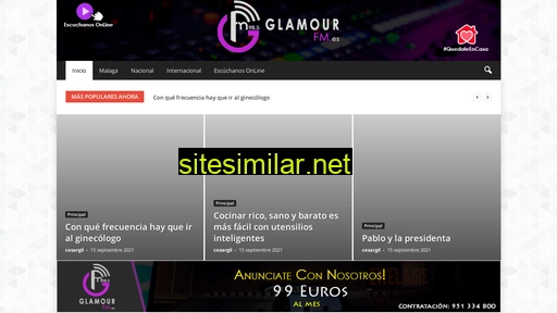 glamourfm.es alternative sites