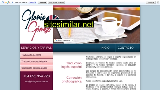 gloriagomez.com.es alternative sites