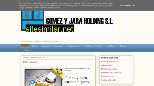 gomezjaraholding.es alternative sites