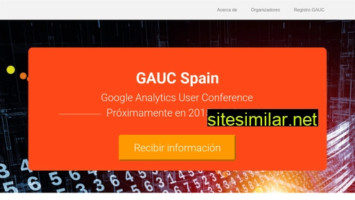googleanalyticsconference.es alternative sites