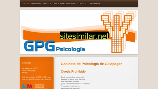gpg-psicologia.es alternative sites