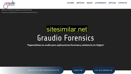 graudioforensics.es alternative sites