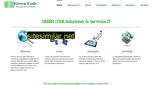 Green-code similar sites