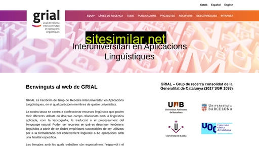 grial.edu.es alternative sites