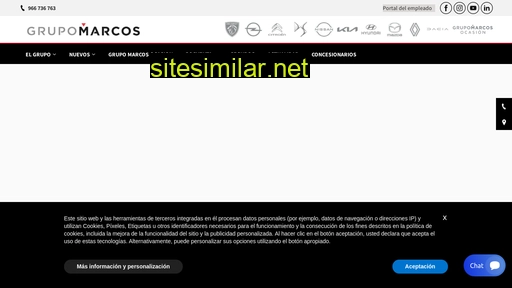 grupomarcos.es alternative sites