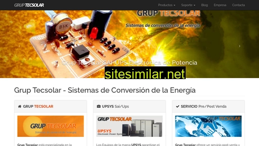 gruptecsolar.es alternative sites