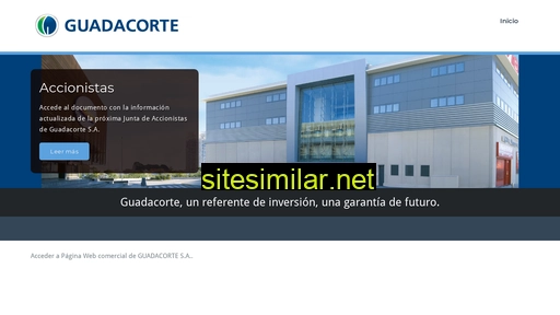 guadacorte.es alternative sites