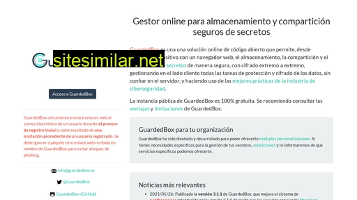 guardedbox.es alternative sites