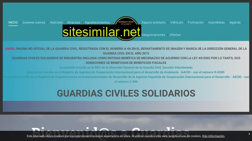 guardiascivilessolidarios.es alternative sites