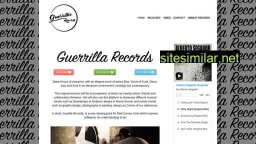 guerrillarecords.es alternative sites