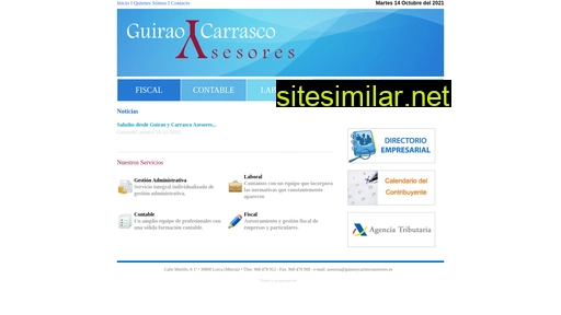 guiraoycarrascoasesores.es alternative sites