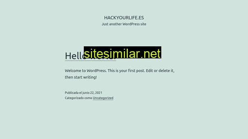 hackyourlife.es alternative sites