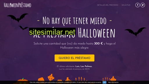 halloweenprestamo.es alternative sites