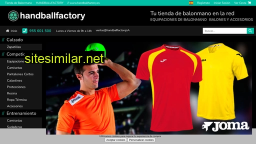 handballfactory.es alternative sites