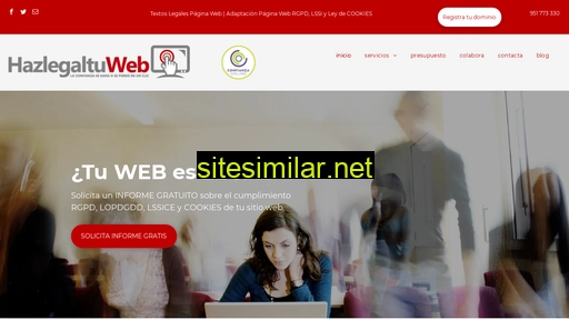 hazlegaltuweb.es alternative sites