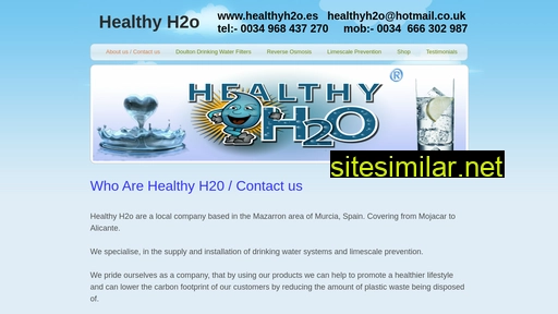 healthyh2o.es alternative sites