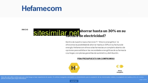 hefamecom.es alternative sites
