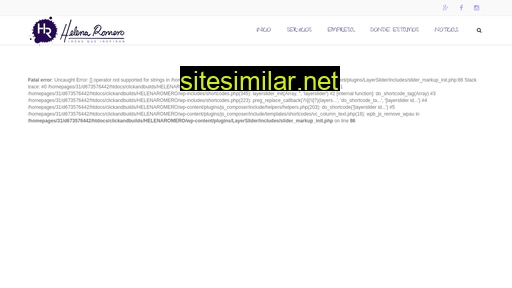 helenaromero.es alternative sites