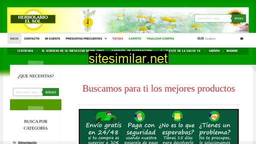 herbolarioelsol.es alternative sites
