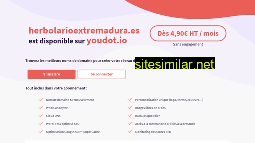 herbolarioextremadura.es alternative sites
