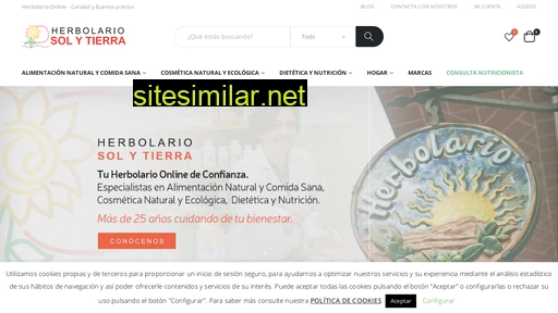 herbolariosolytierra.es alternative sites
