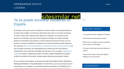 hermandadrociolucena.es alternative sites