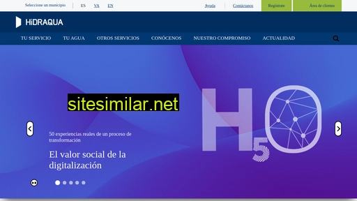 hidraqua.es alternative sites