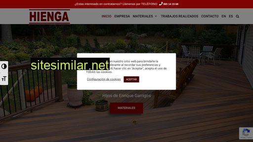 hienga.es alternative sites