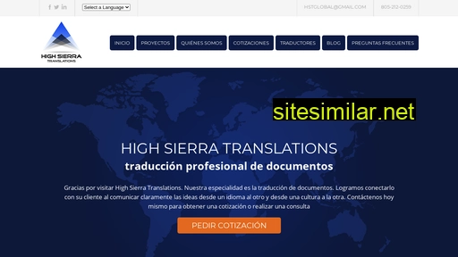 highsierratranslations.es alternative sites