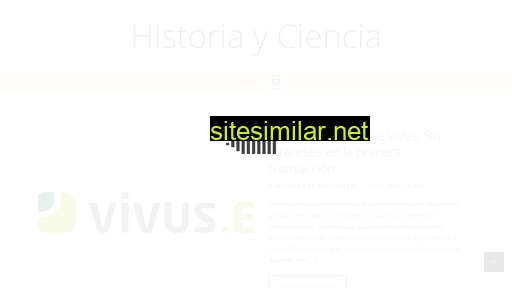 Historiayciencia similar sites