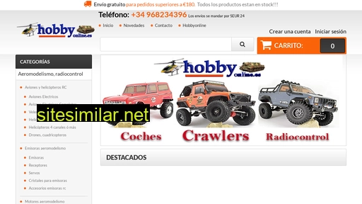 hobbyonline.es alternative sites