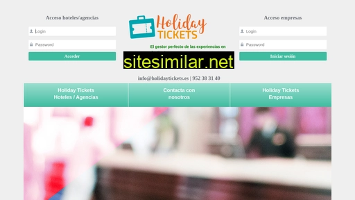 holidaytickets.es alternative sites