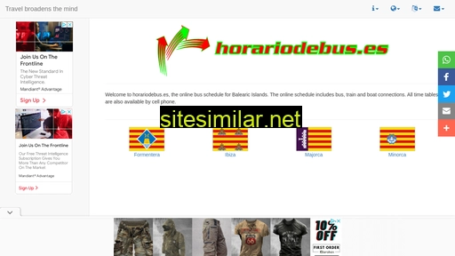 horariodebus.es alternative sites