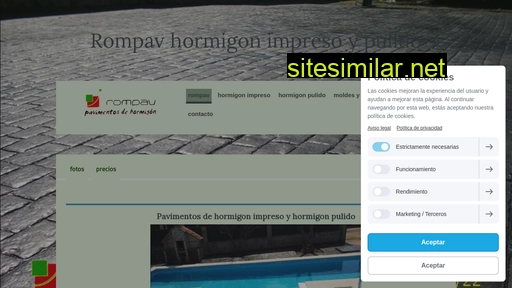 hormigonimpreso-rompav.es alternative sites